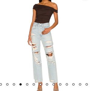 NWT AGOLDE 90’s Jeans Mid Rise Loose Fit